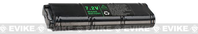 JG OEM 7.2v 500mAh Spare Mini Type NiMH Battery for WELL / JG VZ61 / Scorpion / MAC10 AEP