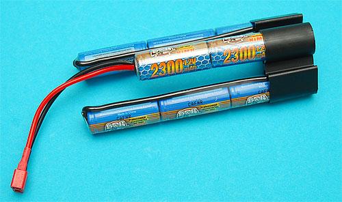 G&P Intellect High Output  NiMh RC Crane Stock Battery w/ Standard Dean Plug (Size: 9.6V / 2300mAh)
