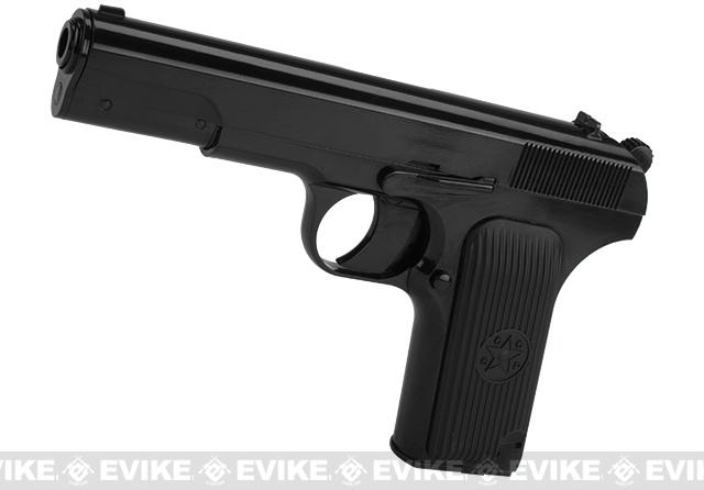 Full Metal TT-33 CO2 Powered Gas Blowback 4.5mm AirGun Pistol w/ Hard Case by Win Gun