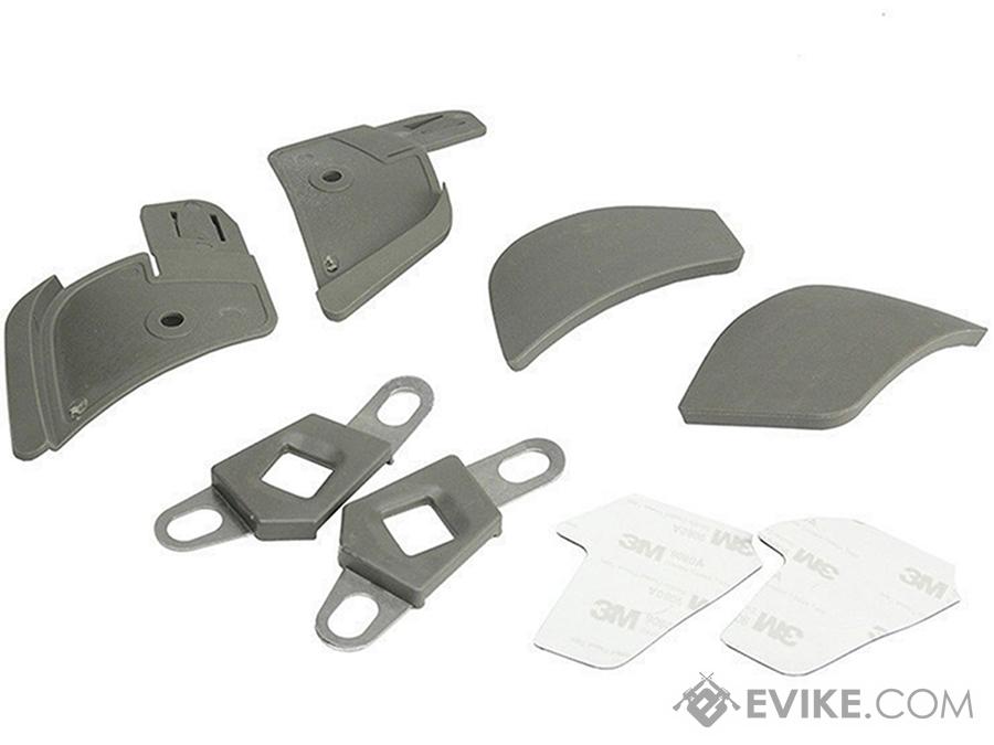 FMA Side Covers for Airflow Helmet (Color: Foliage Green)