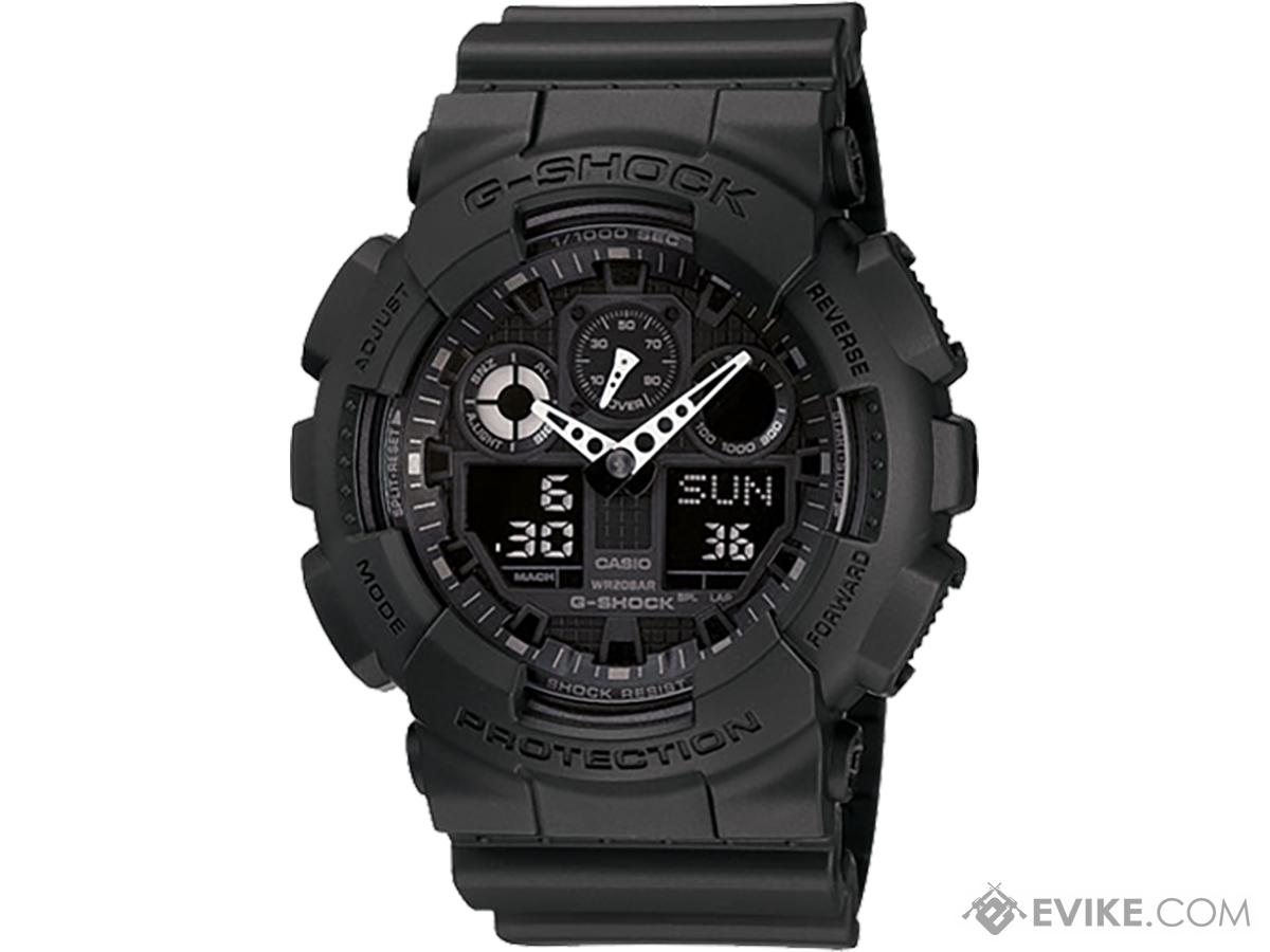 Revival Klassificer svinge Casio G-Shock Men's GA100-1A1 Analog / Digital Watch (Color: Black),  Tactical Gear/Apparel, Watches - Evike.com Airsoft Superstore