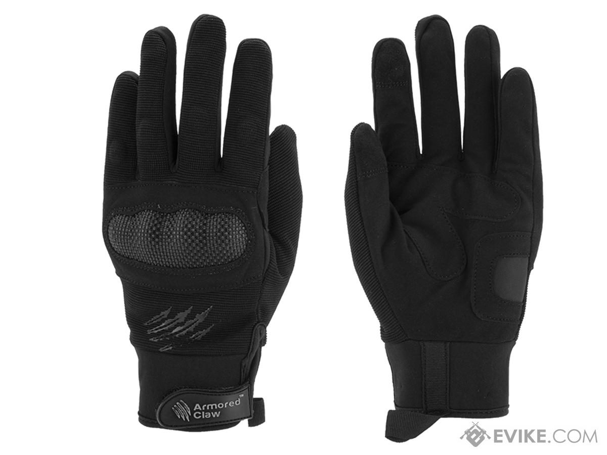 Armored Claw Shield Tactical Glove (Color: Black / Large)