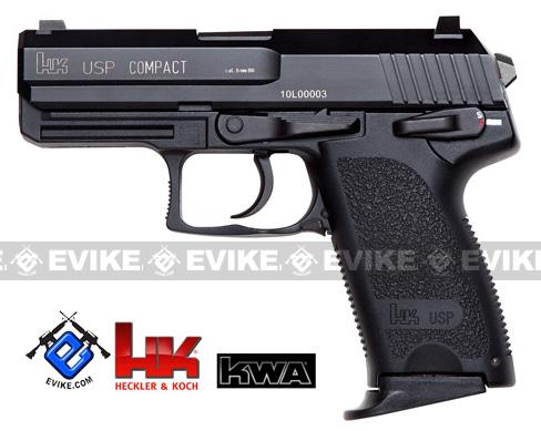 Heckler & Koch Full Metal USP Compact NS2 Airsoft Gas Blowback Gun