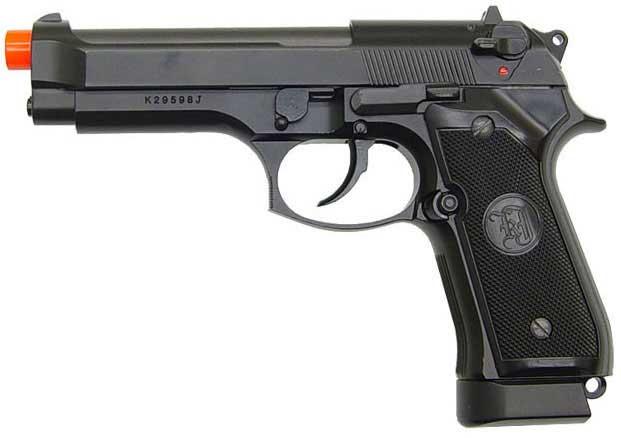 KJW Full Metal M9 Government Airsoft Gas Blowback Pistol