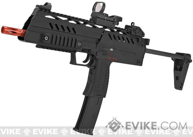 WE-Tech SMG-8  Airsoft GBB Sub Machine Gun (Color: Black)