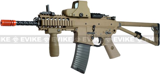 z WE PDW Carbine Full Metal Airsoft Gas Blowback GBB Rifle w/ 2 Mag - Tan (New Open Bolt System)