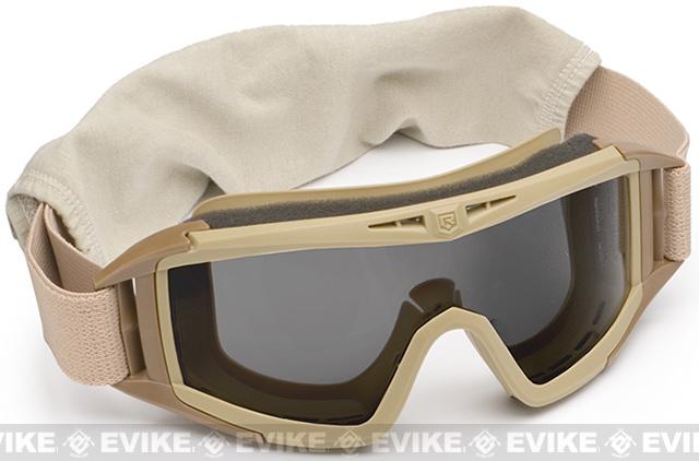 Revision Desert Locust Ballistic Goggle Basic Kit (Color: Tan Frame / Solar Lens)