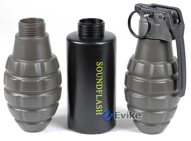 Airsoft APS HAKKOTSU 12pcs Thunder B Co2 Sound Grenade Replacement She -  AirsoftEra