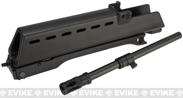 JG MG36 Reinforced Handguard w/ Bipod For G36 Series Airsoft AEG