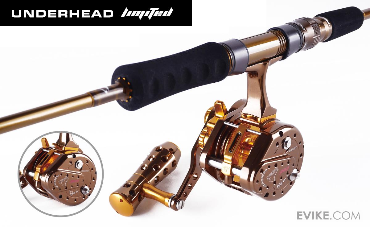 Jigging Master UnderHead Reel Coffee Gold Limited Edition (Size PE3