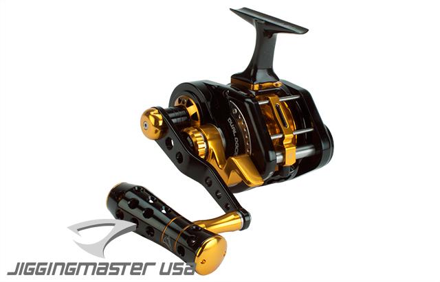 Jigging Master UnderHead Reel (Color: Black-Gold / PE5N / Right Hand),  MORE, Fishing, Reels -  Airsoft Superstore