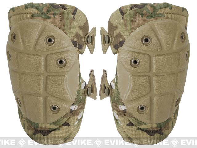 King Arms Warrior Advanced Tactical QD Knee Pads (Color: Camo)