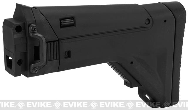 ICS Replacement Folding / Adjustable Stock for CXP APE Series Airsoft AEG Rifles - Black