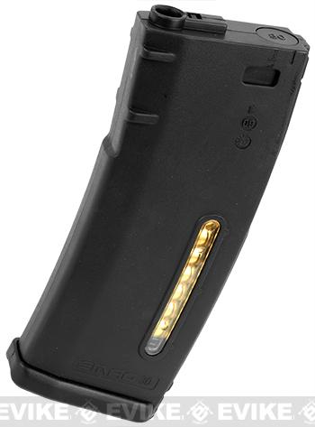 z PTS Magpul EMag 30rd Mid-Cap Mag for M4 M16 Series Airsoft AEG Rifles - Black (One)