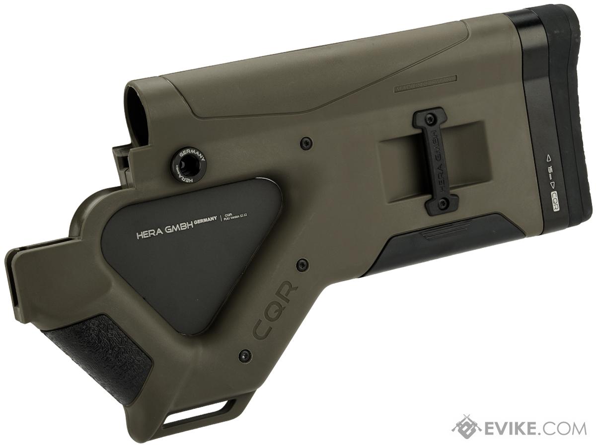 HERA Arms CQB California Buttstock for AR15 Series Rifles (Color: OD Green)