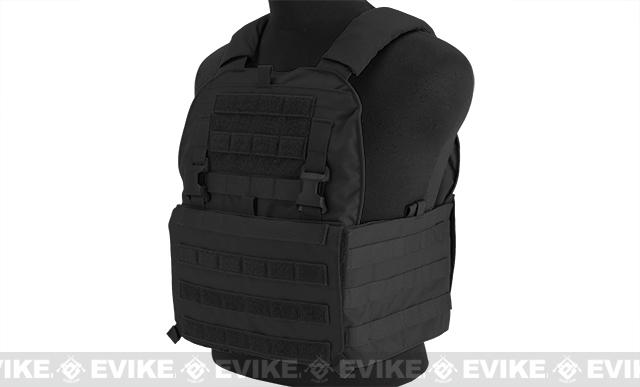 Mayflower Research and Consulting Assault Plate Carrier (Color: Black / Large-X-Large / Medium Cummerbund)