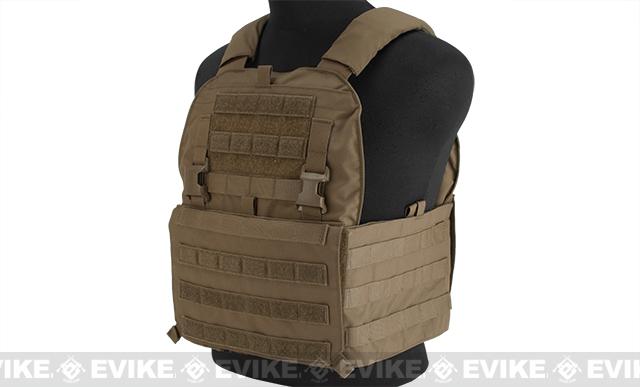 Mayflower Research and Consulting Assault Plate Carrier (Color: Coyote Brown / Large-X-Large / Medium Cummerbund)