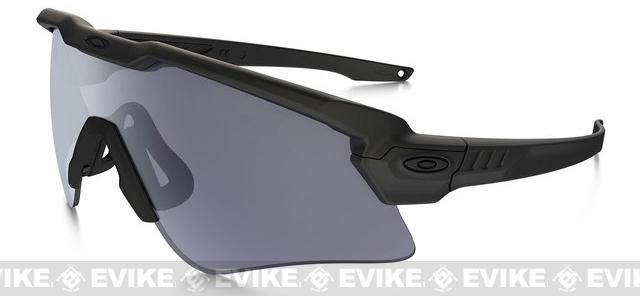 Oakley SI Ballistic M Frame Alpha Shooting Glasses (Color: Matte Black / Smoke Grey)