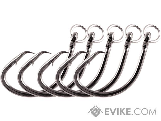 Owner 5163R-111 Ringed Mutu Circle Hook for Live Bait with Welded Eye (Size: 1/0 / 6-Pack)