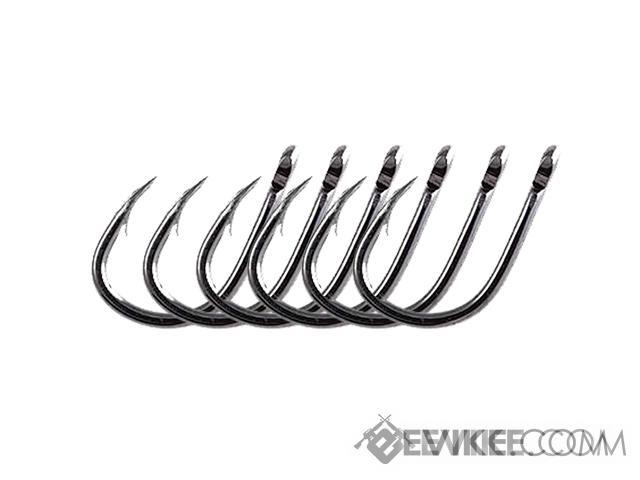 Owner 5105R-111 Gorilla Ringed Live Bait Hook with Forged Shank Cutting Point and Ringed / Welded Eye (Size: 1/0 / 6-Pack)