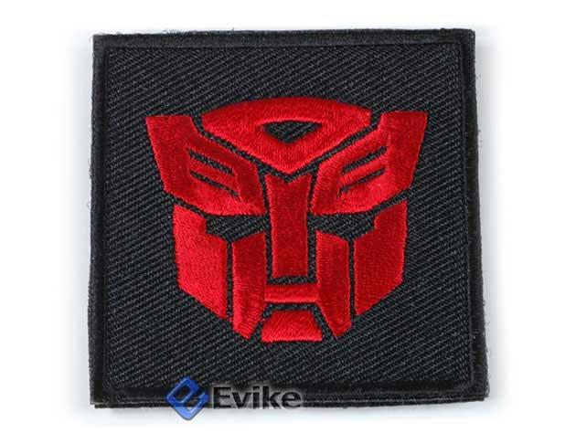 Tactical IFF (Identify Friendly Forces) Transformer 50mm Hook and Loop  Patch (Red)