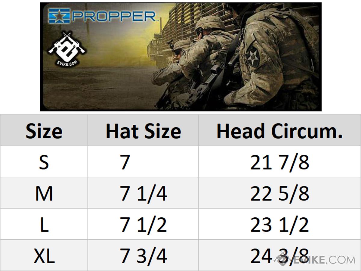 Propper Bdu Size Chart