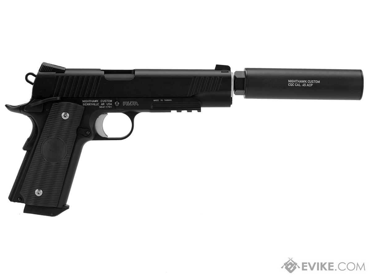 RWA Full Metal Nighthawk Custom CovertOps CO2 Powered Blowback Airsoft