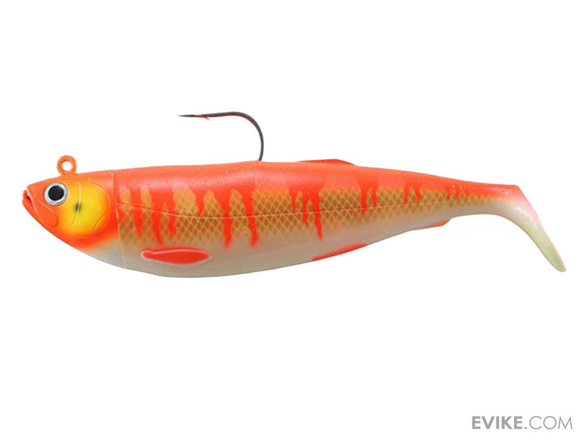 Savage Gear Cutbait Herring (Type Redfish Flourescent / Small), MORE