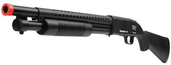 z SoftAir Licensed Mossberg M500 Full Size Airsoft Shotgun w/ Full Stock & Metal Heat Sink