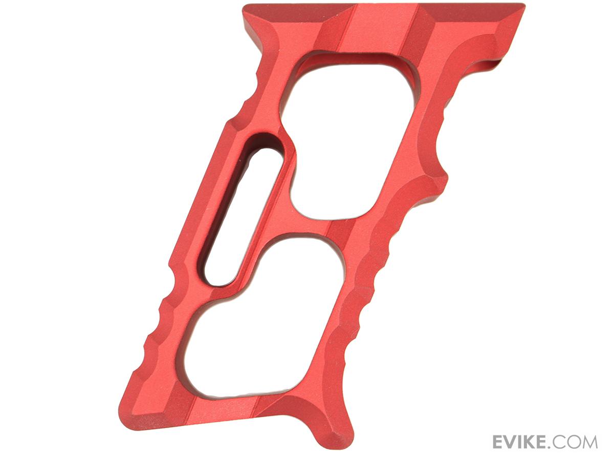 Tyrant Designs CNC Halo Minivert Grip (Color: Red)