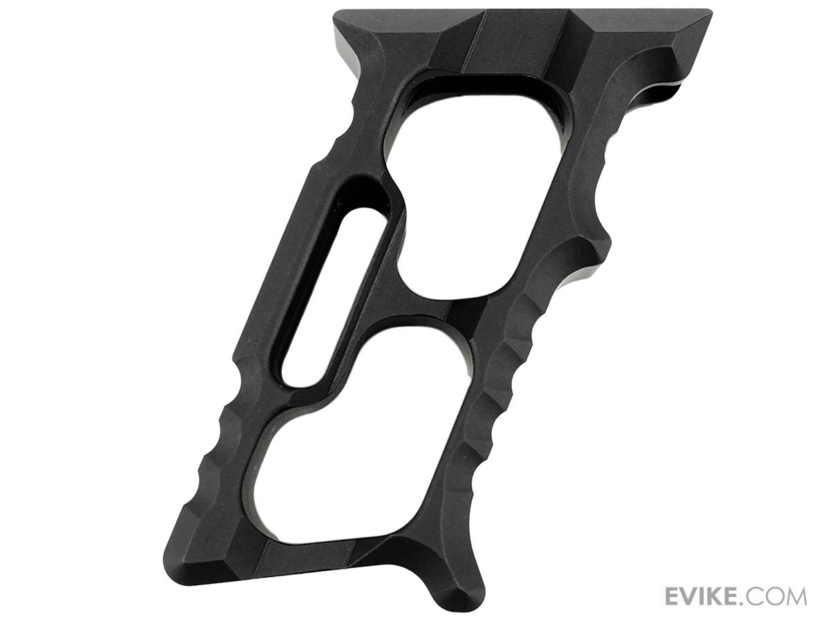 Tyrant Designs CNC Halo Minivert Grip (Color: Black) | Evike.com