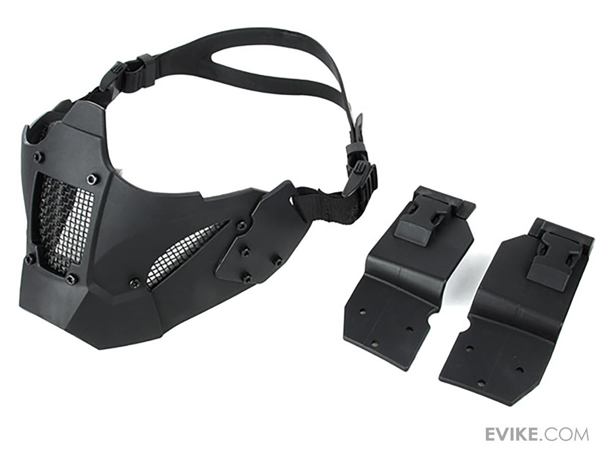 TMC Hard Shell Half Fast Mask (Color: Black)