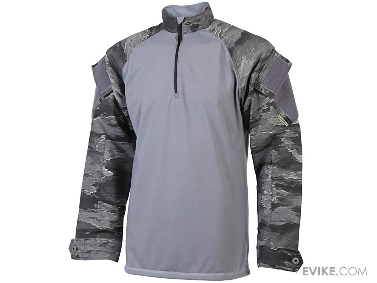 Tru-Spec Tactical BDU Xtreme 1/4 Zip Combat Shirt (Color: A-TACS Ghost / Medium-Regular)