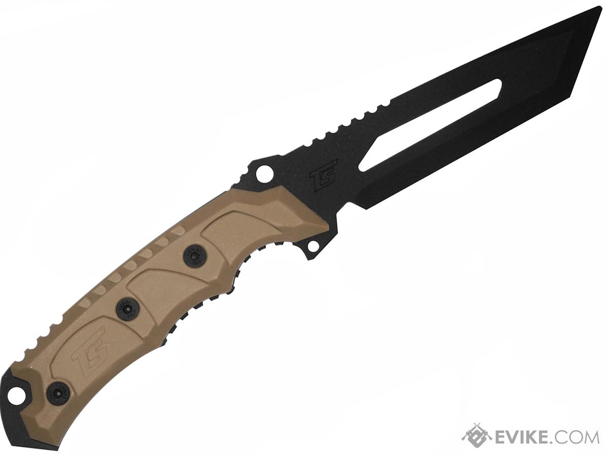 TS Blades TS-Elite Dummy PVC Knife for Training (Color: Sand)