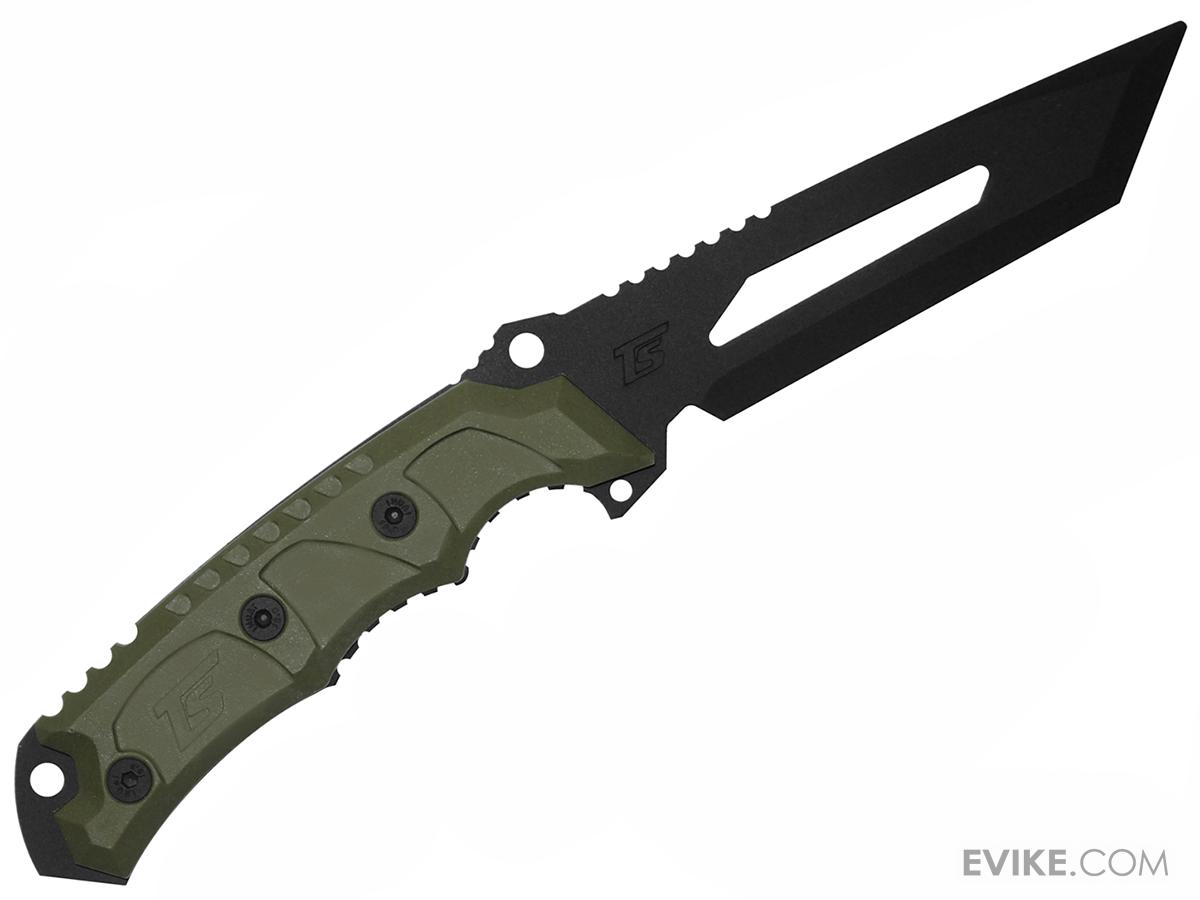 TS Blades TSElite Dummy PVC Knife for Training (Color Ranger Green