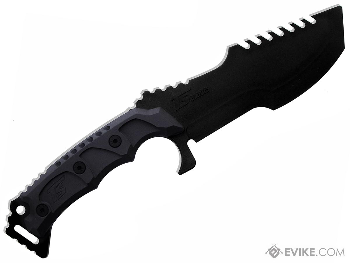 TS Blades TS-Huntsman G3 Dummy PVC Knife for Training (Color: Black)