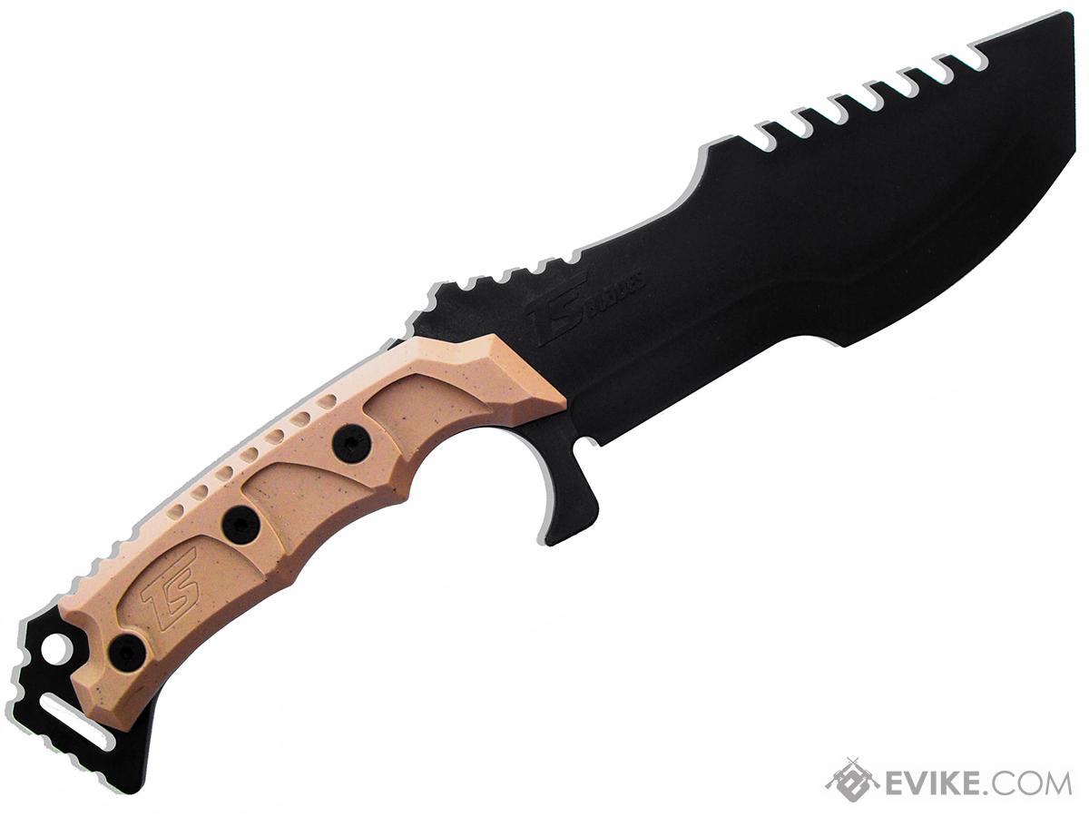 TS Blades TSHuntsman G3 Dummy PVC Knife for Training (Color Sand