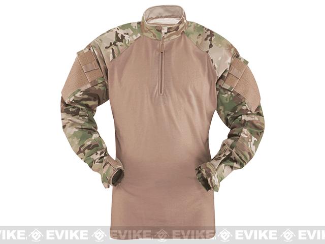 Tru-Spec Tactical Response Uniform 1/4 Zip Combat Shirt (Color: Multicam / Medium)