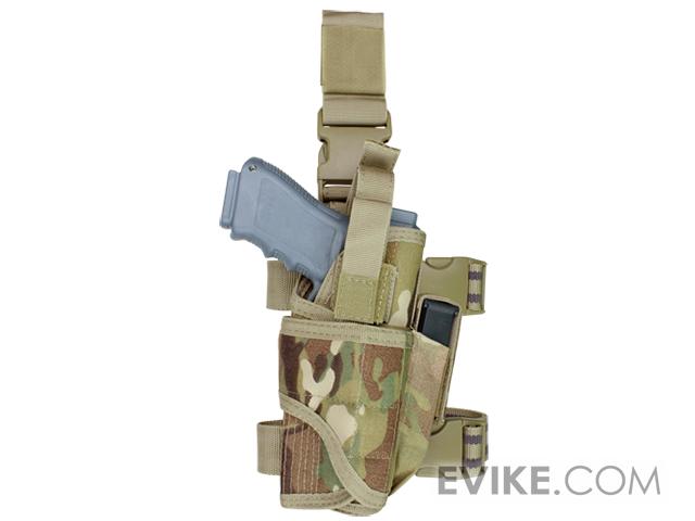Holster De Jambe Tactique Condor Tornado - Gaucher - Coyote Brown - Neuf
