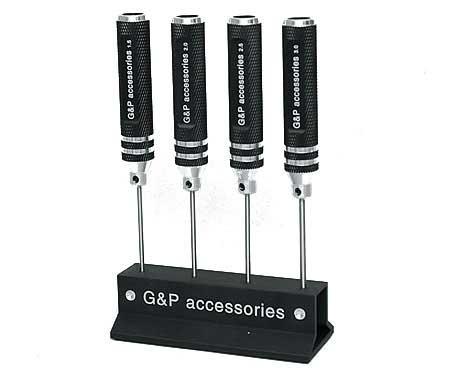 G&P Professional Airsoft Teching Steel Precision Screwdriver Set (Type: Hex)