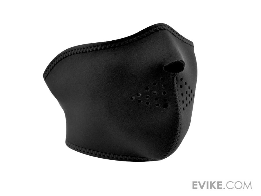 Zan Neoprene Oversized Half Face Mask (Color Black), Tactical Gear/Apparel, Wraps & Balaclavas