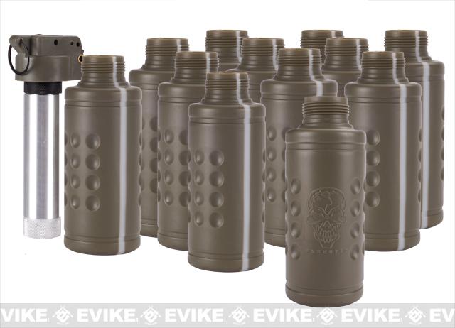 Thunder B Airsoft Co2 Simulation Grenade (Package: 12 Shell Set / Tripwire)