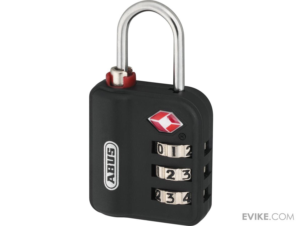 ABUS Combination Front View Travel Lock (Model 147TSA/30 / Level 2), Tactical Gear/Apparel, Gun