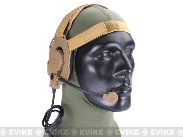 Z-Tactical Military Style EVO III Tactical Communications Headset (Color: Tan)