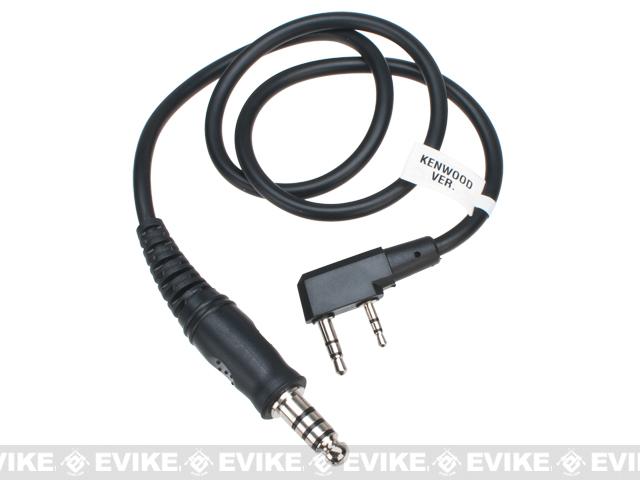 Z-Tactical Z124 Electronic PTT Wire (Connector: Kenwood)