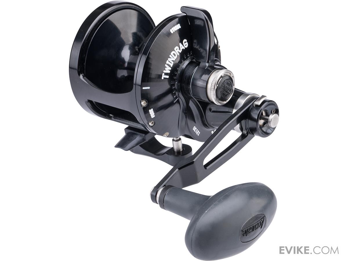 Accurate Fishing "Valiant" Series Two-Speed Fishing Reel (Color: Black /  600 / Right Hand) | Evike.com