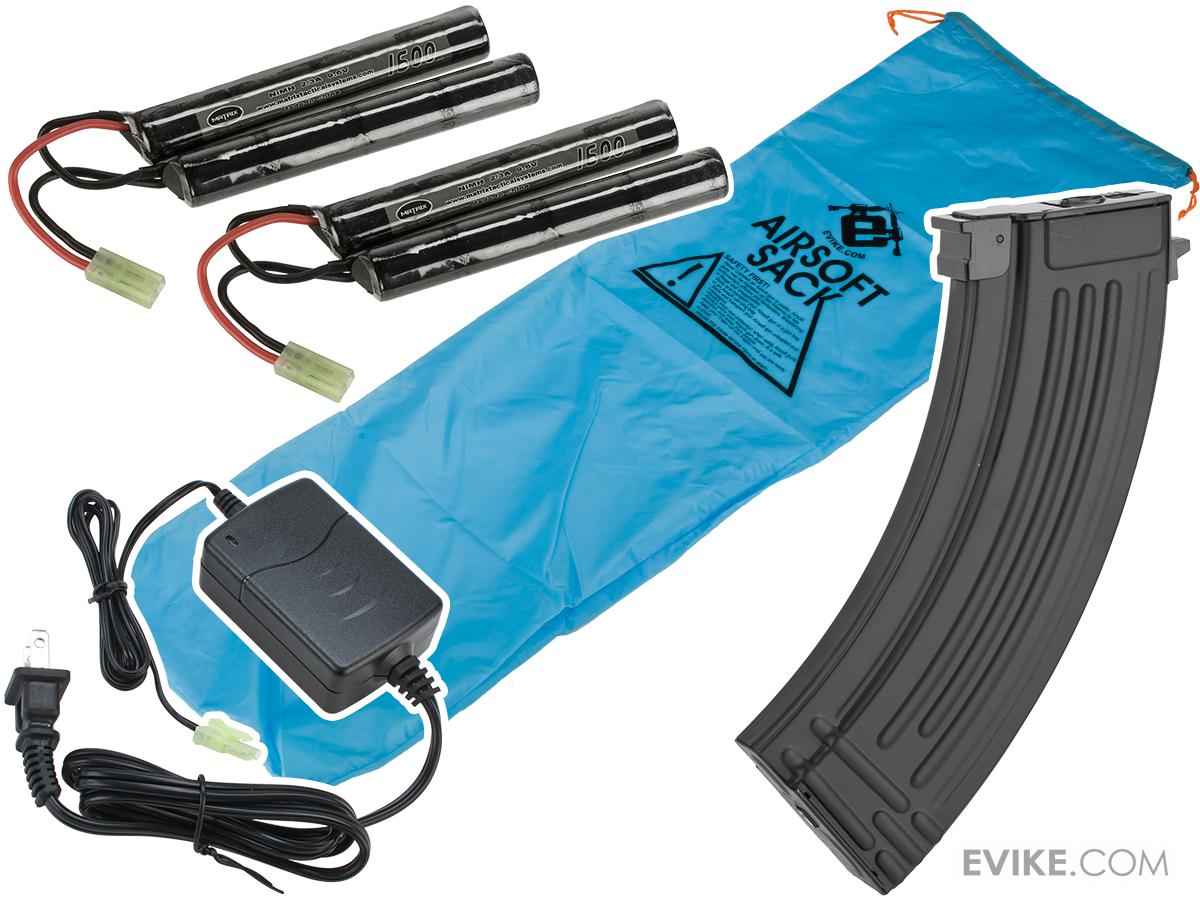Evike "Go Airsoft" Base Essentials AEG Starter Package (Series AK47