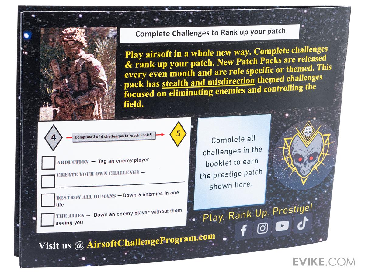 Airsoft Challenge Program Season 2 Patch Pack (Model "The Alien