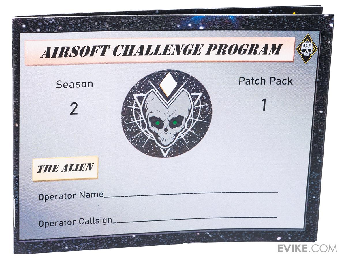 Airsoft Challenge Program Season 2 Patch Pack (Model "The Alien
