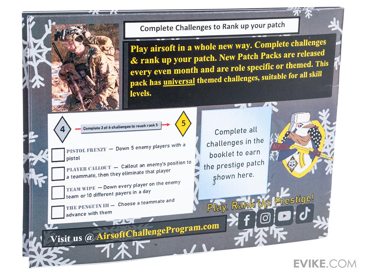 Airsoft Challenge Program Season 2 Patch Pack (Model "The Penguin